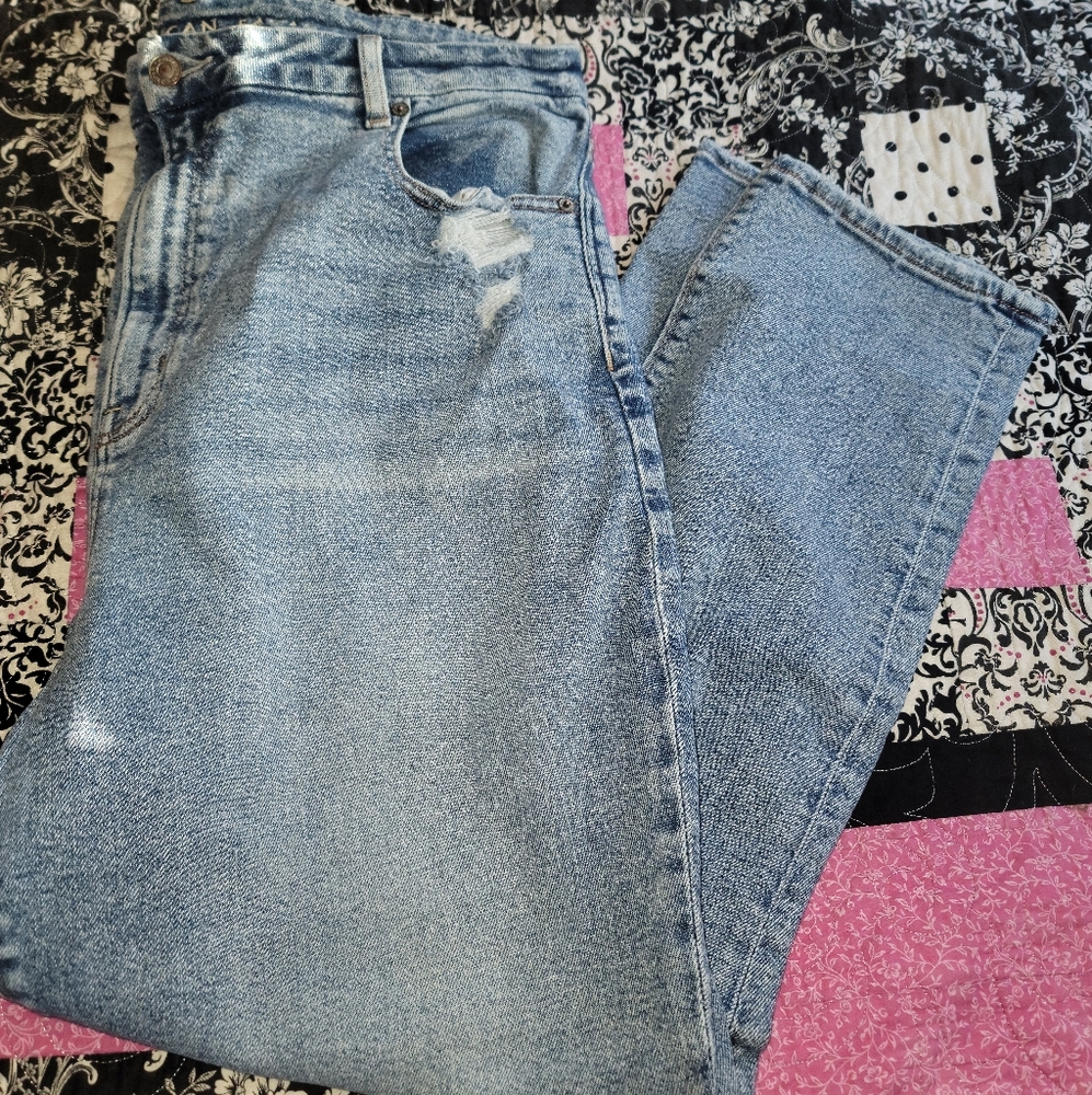 American Eagle curvy mom jeans